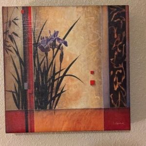 Set of canvas prints by Don Li-Leger Asian Irises